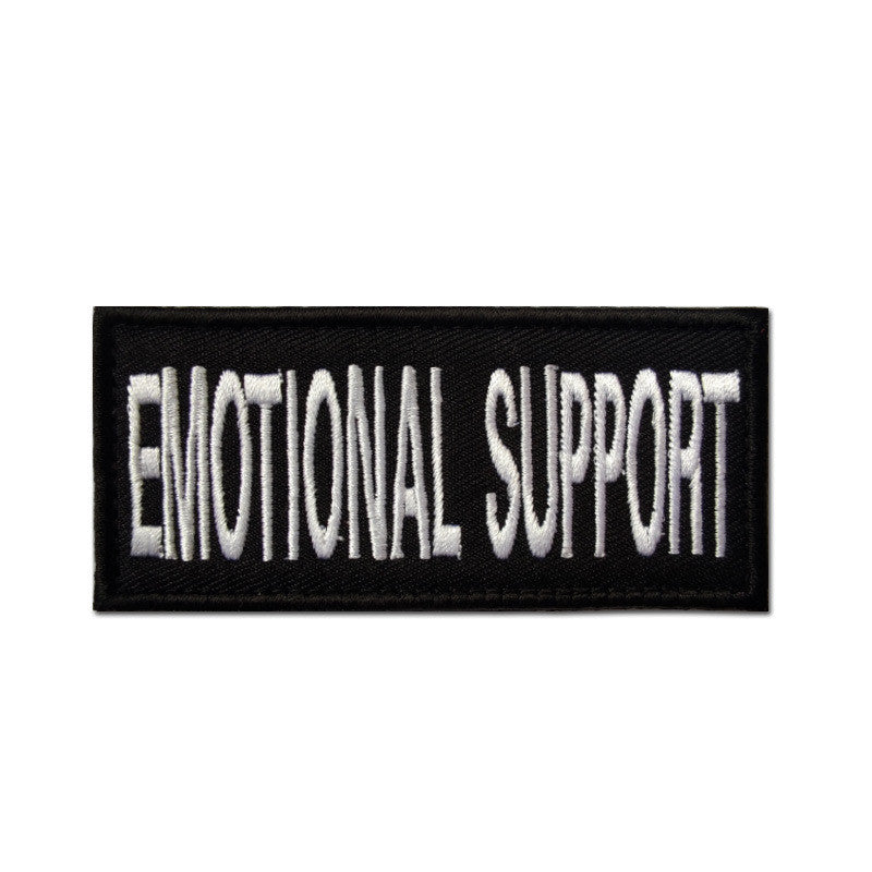 Embroidered Velcro Pet Dog Carrier Sticker Stamp Service Dog-1
